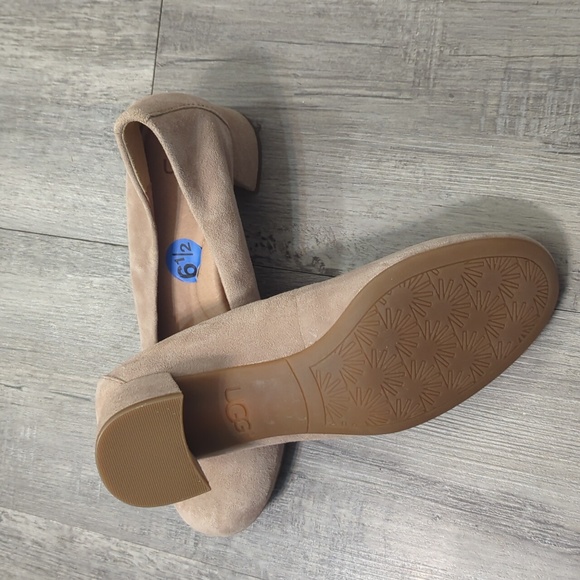 UGG Tideline Fluer Poppy BlockbSuede Shoes - Picture 7 of 9